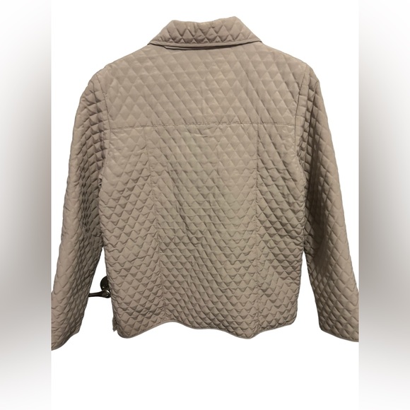 NORDIC LIGHTS QUILTED LIGHTWEIGHT BEIGE jacket size large - Picture 4 of 7